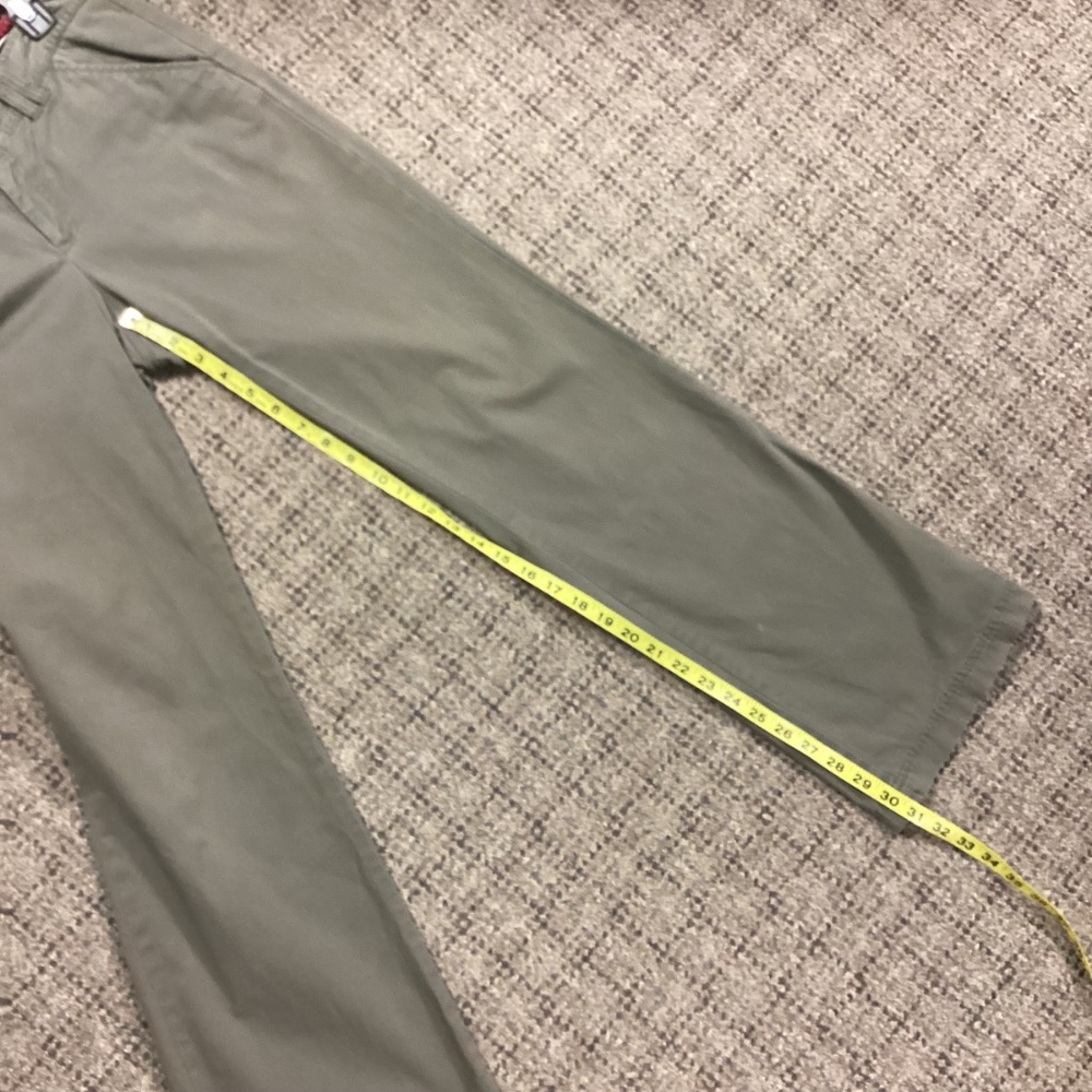 Dockers Favorite Fit Olive Army Green Twill Chino Pants * Size 4 - Picture 16 of 16